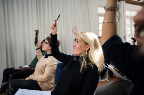 Business People In A Meeting