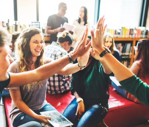 Classmate Solidarity Team Group Community Concept