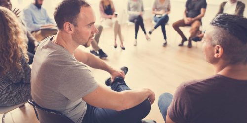 People Meeting Seminar Office Concept